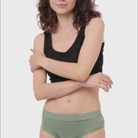 Culottes menstruelle Muscari pour Flux Moyen = 3 tampons - lot de 5 | Coloré