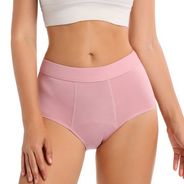 Culottes menstruelle Zinnia pour Flux Moyen = 4 tampons | Rose